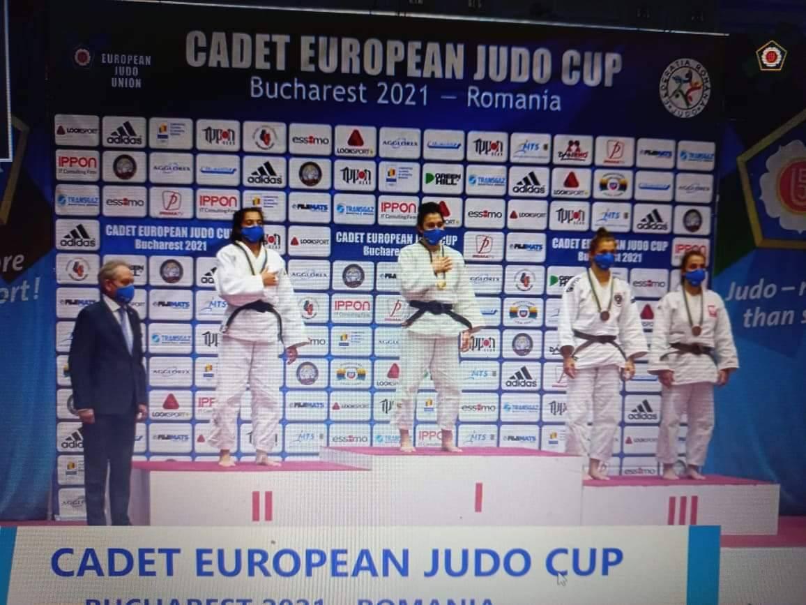 Brąz Anny Bednarz w Bukareszcie na Pucharze Europy Kadetów w Judo